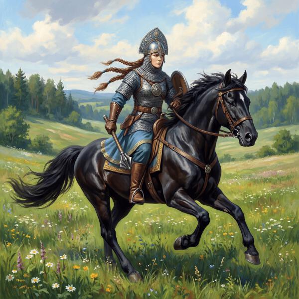 Василииса - Ой, при лужку