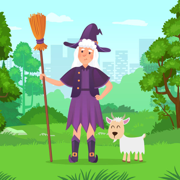 Сказки Бабы Яги - Сказка про Бабу Ягу и заколдованного мальчика