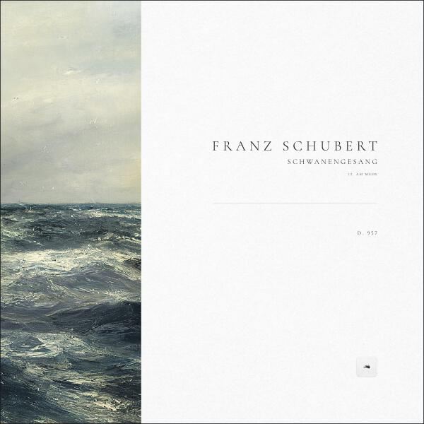 Franz Schubert, Classical Archive Stereo Arts - Schwanengesang, D. 957: 12. Am Meer