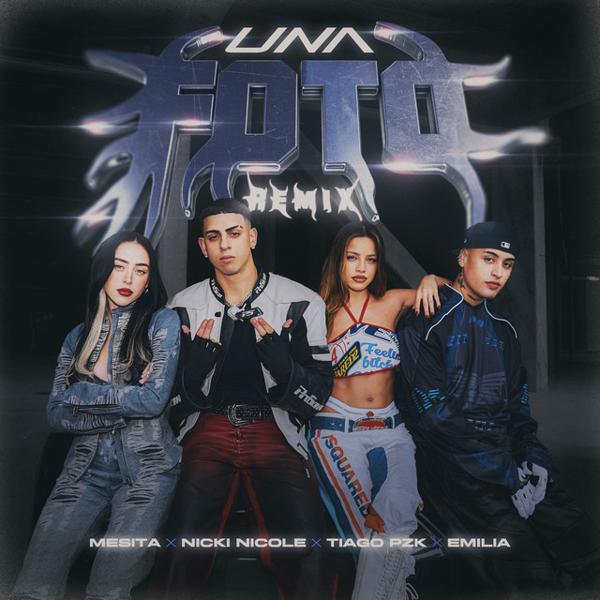 Nicki Nicole, Tiago pzk, Emilia, Mesita - Una Foto Remix (feat. Emilia)