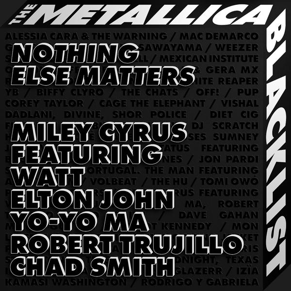 Miley Cyrus, Watt, Elton John, Yo-Yo Ma, Robert Trujillo, Chad Smith - Nothing Else Matters