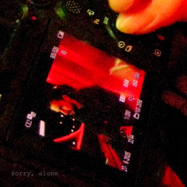 sorry, alone - i'm still alone (sped up)