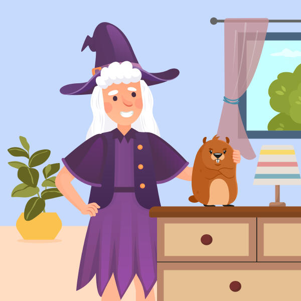 Сказки Бабы Яги - Сказка про Бабу Ягу и жадного мальчика