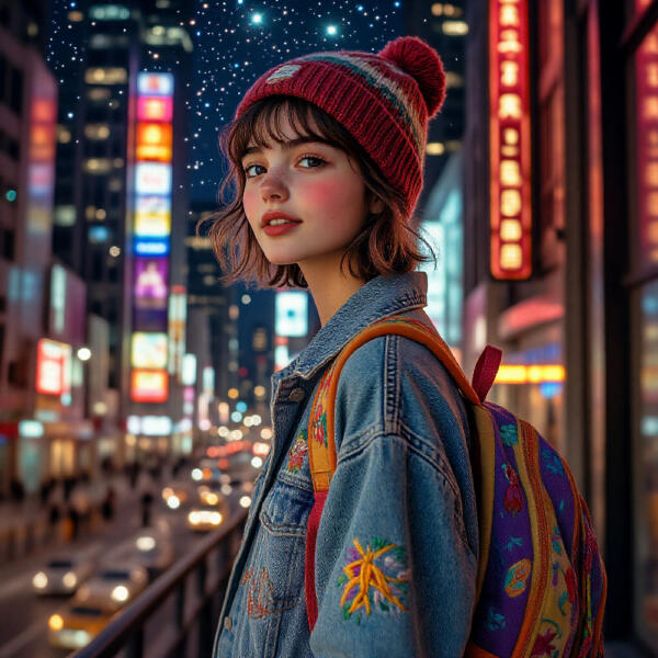 OKSILONG - Девочка с сумочкой