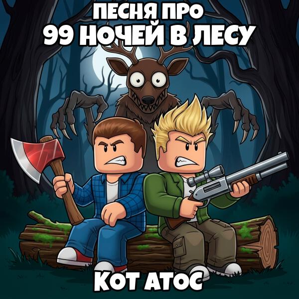 Кот Атос - Песня про 99 Ночей в Лесу