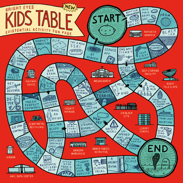 Hurray For The Riff Raff, Bright Eyes - Kids Table